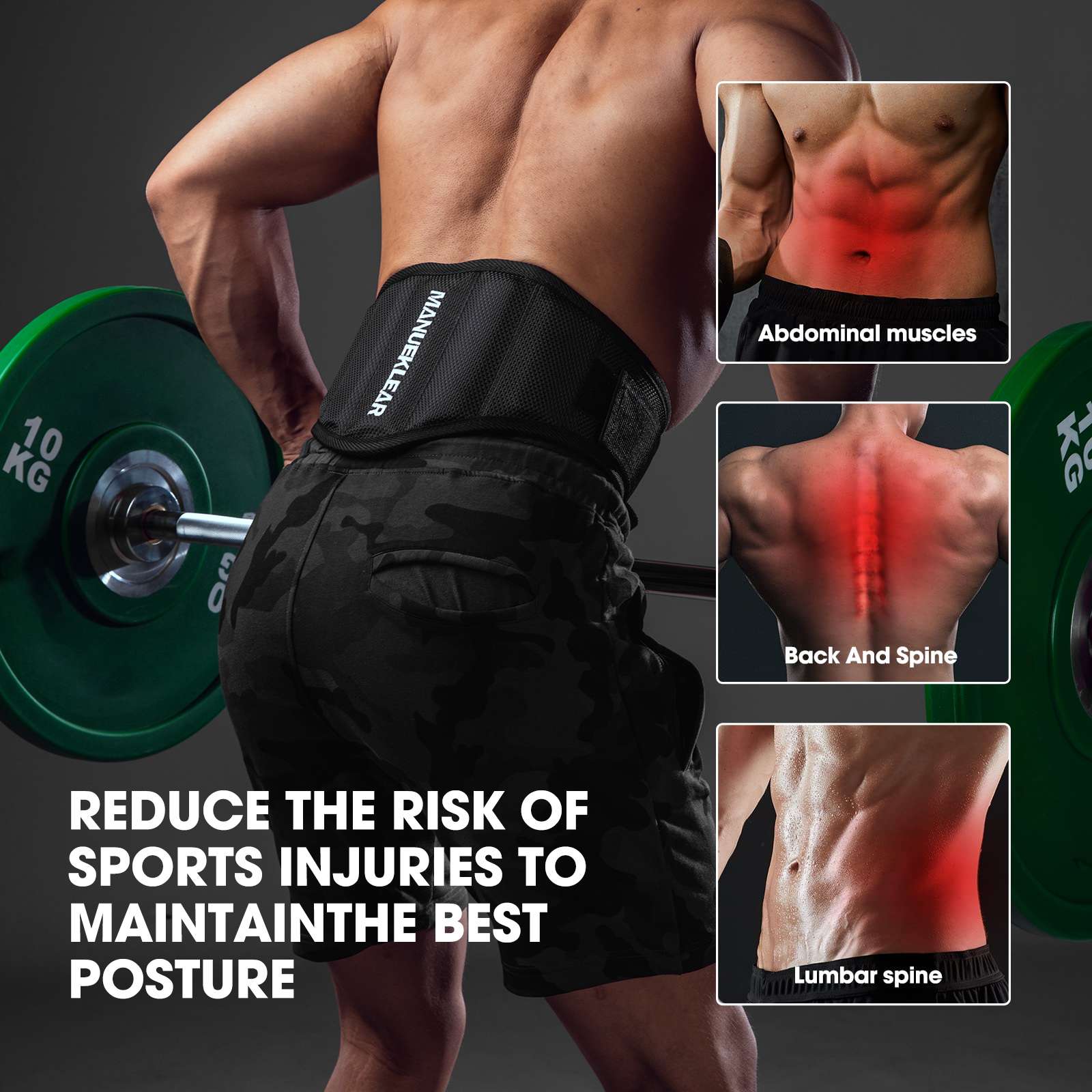 Hot Sale Premium Weightlifting Belt for Men Women - 7.5 Inch