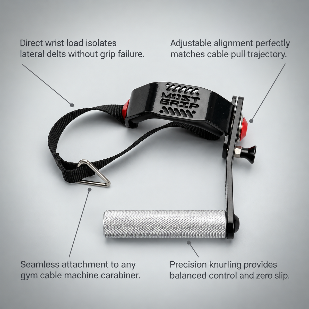【JUST ONE】Side Lateral Raise Handle Attachment