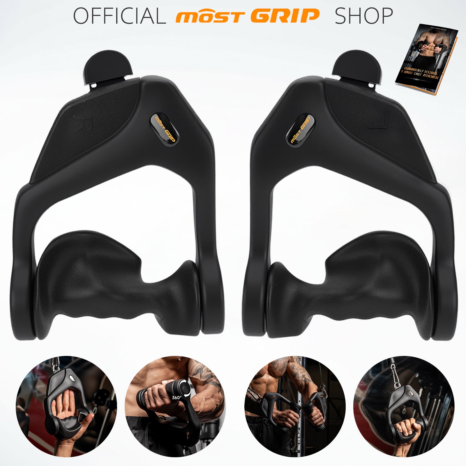MOST GRIP Neutral Grip Pull Up Handles