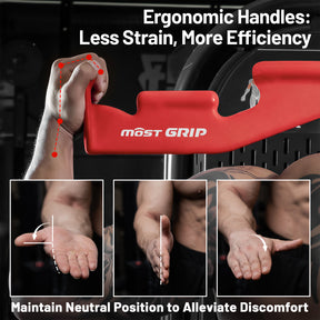 MOST GRIP LAT Pull Down Bars Set, Triangular Stability LAT Pulldown Attachments with 8 Ergonomic Handles for Whole Back Training, Non-Slip Cable Machine Attachment for Gym Home Workout