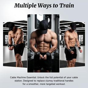 Wrist Cuffs with D-Ring, Wrist Wraps for Weightlifting with Neoprene Padding, Wrist Straps for Cable Machines