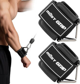 [SOLD IN PAIR]Wrist Cuffs with D-Ring