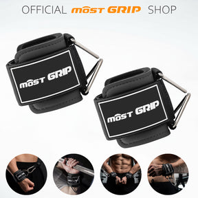 [SOLD IN PAIR]Wrist Cuffs with D-Ring