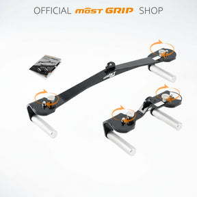 Juego de barra Lat Pulldown con mangos giratorios 360°, accesorios Lat Pulldown para entrenamiento completo de espalda, barras Lat Pulldown de bloqueo de alta resistencia para cable de gimnasio en casa
