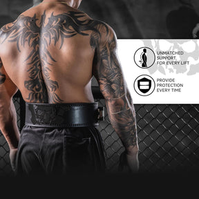 Lever Weightlifting Belt for All | Adjustable Heavy-Duty Buckle