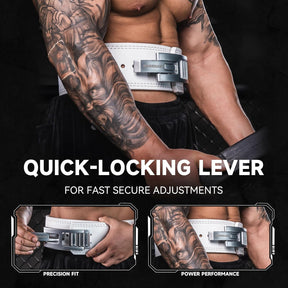 Lever Weightlifting Belt for All | Adjustable Heavy-Duty Buckle