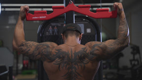 LAT Pull Down Bar with 6 Ergonomic Handles, Neutral Grip LAT Pulldown Attachments for Whole Back Training, Wide Grip LAT Pulldown Bars for Home Gym Cable