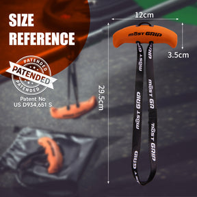 MOST Neutral Grip Pull Up Handles for Home Gym Workout, Ergonomic Pull Up Grips with Non-Slip for T-bar Row